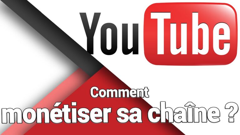 Chaîne YouTube et Monétisation
