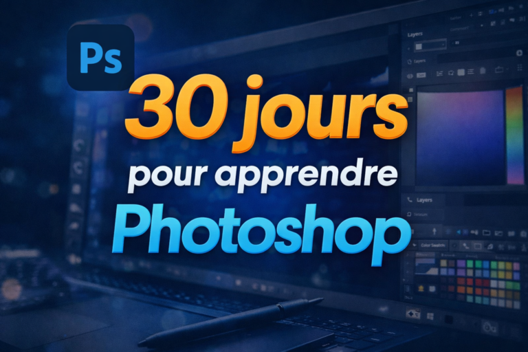 Graphisme : 30 jours pour apprendre Photoshop